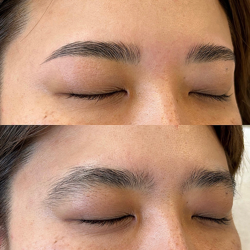 自眉を最大限に活かすデザイン