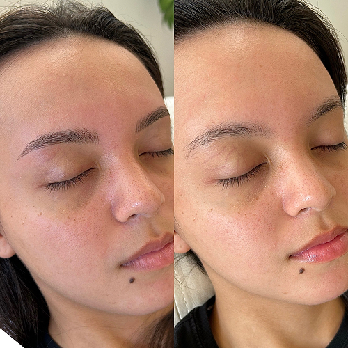 女性らしい柔らかさをプラス